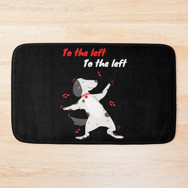 Item preview, To the left dancing dog designed and sold by To-the-T.