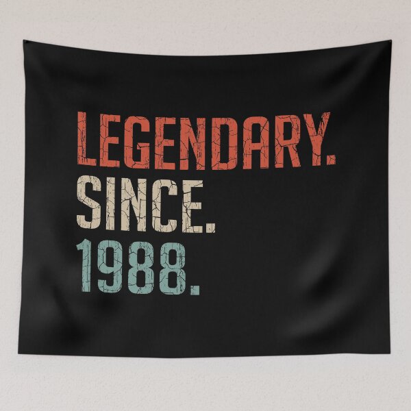 Item preview, Legendary Since 1988 32nd Birthday Gift 32 Years Old Vintage 1988 designed and sold by Takatv.