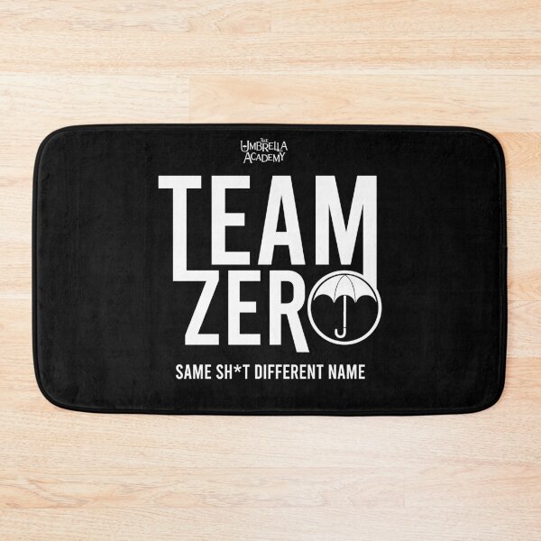 Item preview, UMBRELLA ACADEMY 2: TEAM ZERO (BLACK BACKGROUND) designed and sold by FunGangStore.