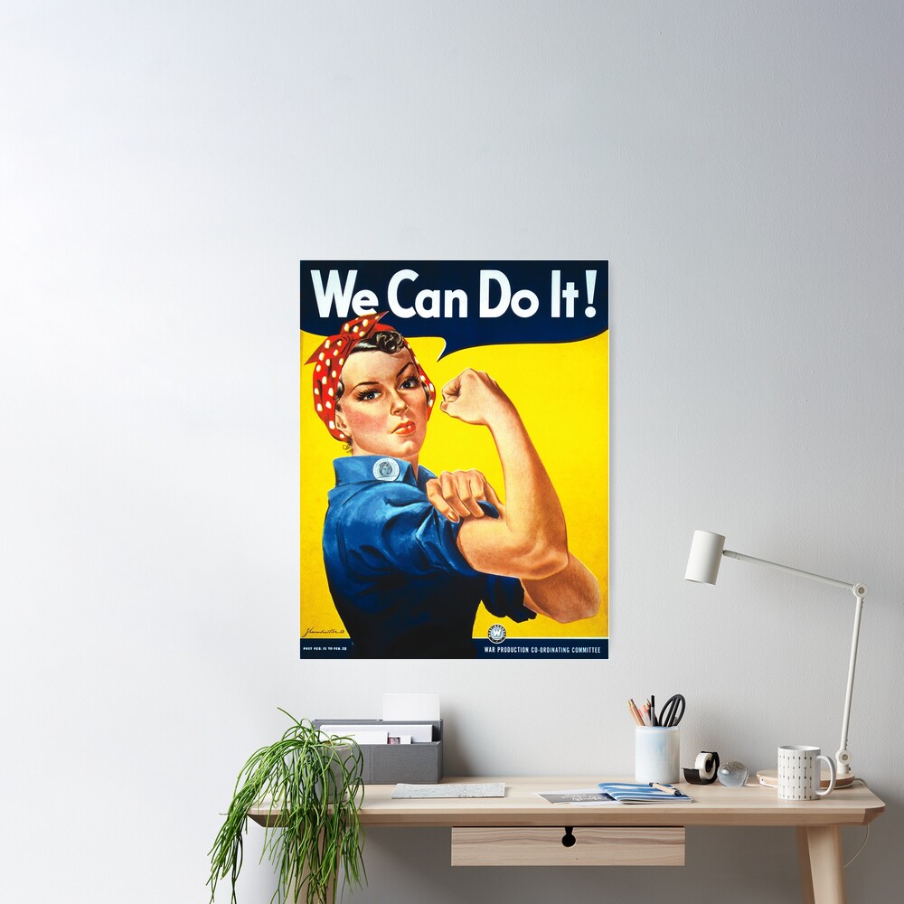 We Are Happy To Serve You Retro Poster' Poster