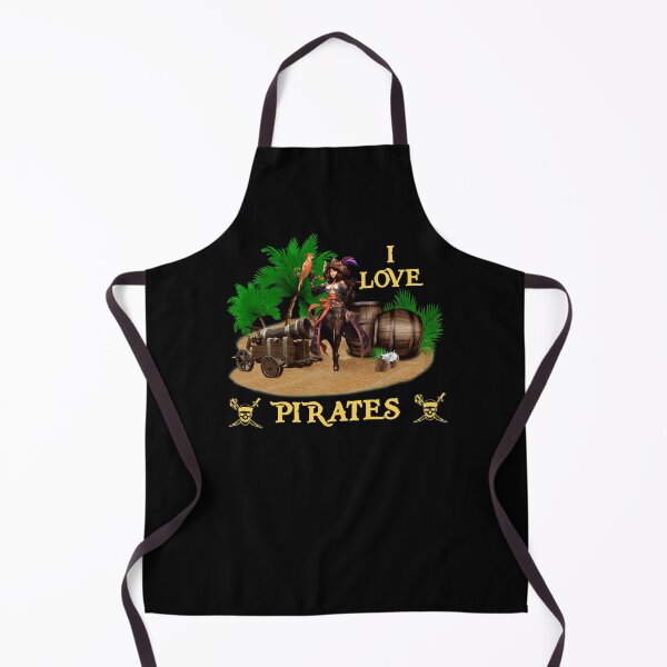 Item preview, I Love Pirates - 2 designed and sold by Pirateflag.
