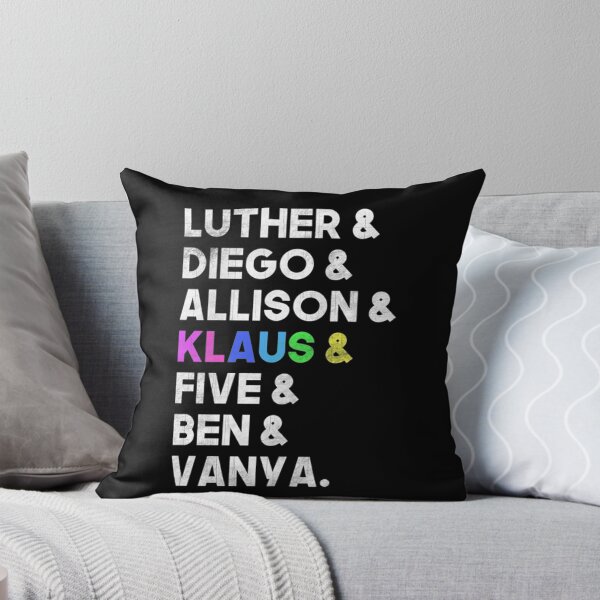 Item preview, umbrella academy characters  names | distressed designed and sold by Marliesvandeput.