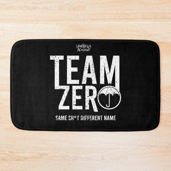 Item preview, UMBRELLA ACADEMY 2: TEAM ZERO (BLACK BACKGROUND & GRUNGE) designed and sold by FunGangStore.