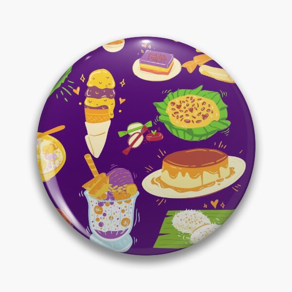 Item preview, Filipino Food Dessert Tshirt Tee Shirt Sweets  Delicacy Cute Funny Kawaii Graphic Cartoony Design for Apparel Accessories Home Decor Skins Totes Bags Wall Art Stickers designed and sold by Rocbebe.