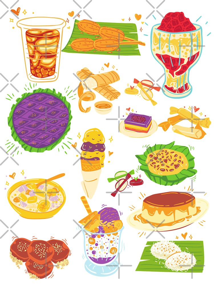 Kawaii Junk Food Deco Stickers