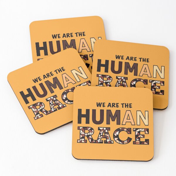 Item preview, WE ARE THE HUMAN RACE designed and sold by ArtfullHeart9.