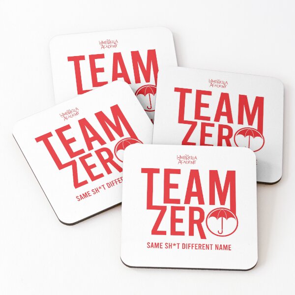 Item preview, UMBRELLA ACADEMY 2: TEAM ZERO (WHITE BACKGROUND) designed and sold by FunGangStore.