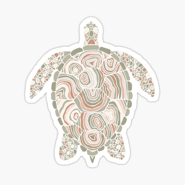 Item preview, Mosaic Turtle Geometric Graphic designed and sold by CampingCritters.