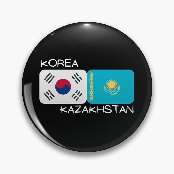 Item preview, Korean Kazakh - Korea And Kazakhstan designed and sold by theKoreanRage.