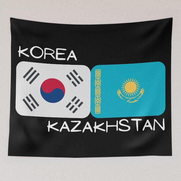 Item preview, Korean Kazakh - Korea And Kazakhstan designed and sold by theKoreanRage.