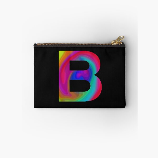 Artikelvorschau, Bunter psychedelischer Buchstabe B. entworfen und verkauft von crgart.
