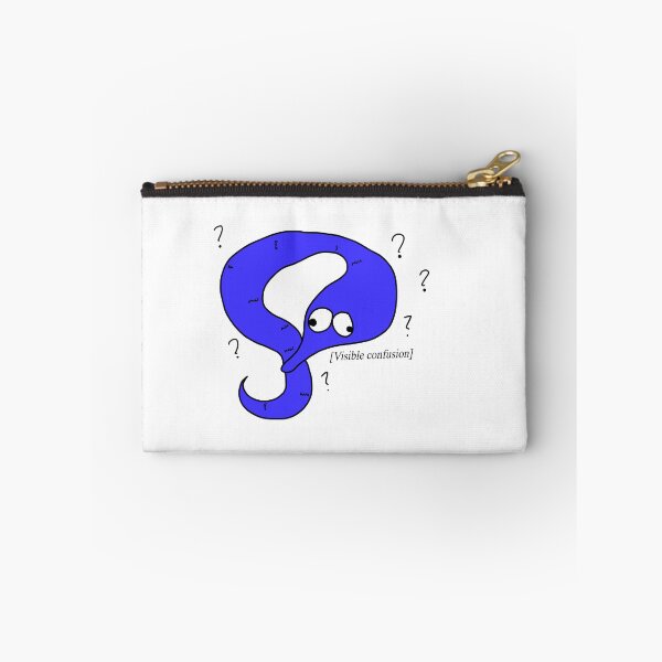 Item preview, Blue Worm on a string Confused meme designed and sold by Unboltingcat.