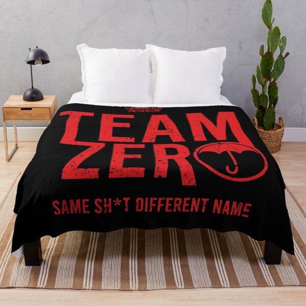Item preview, UMBRELLA ACADEMY 2: TEAM ZERO (WHITE BACKGROUND & GRUNGE) designed and sold by FunGangStore.
