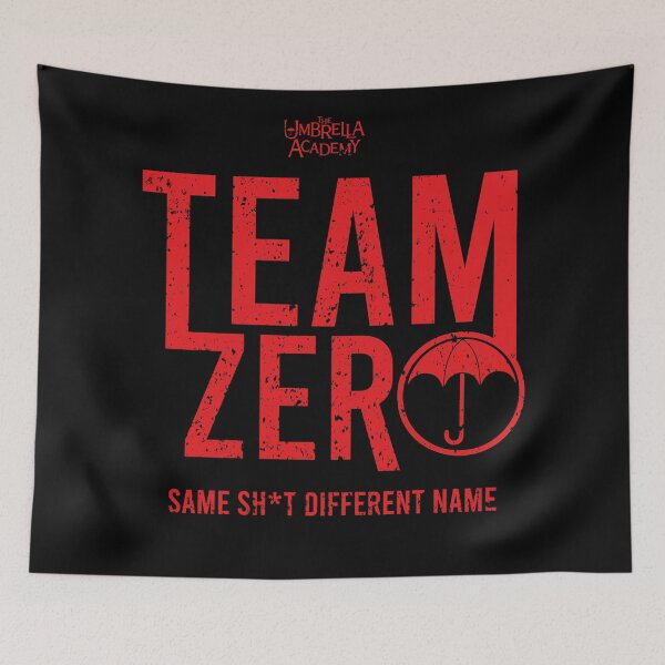 Item preview, UMBRELLA ACADEMY 2: TEAM ZERO (WHITE BACKGROUND & GRUNGE) designed and sold by FunGangStore.