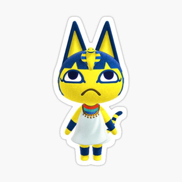 Animal Crossing Ankha Stickers | Redbubble