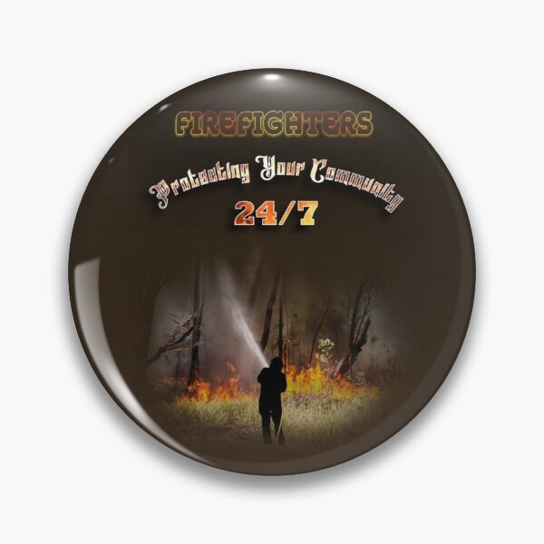 Item preview, Firefighters Protect 24/7 designed and sold by FireGirlinOz.