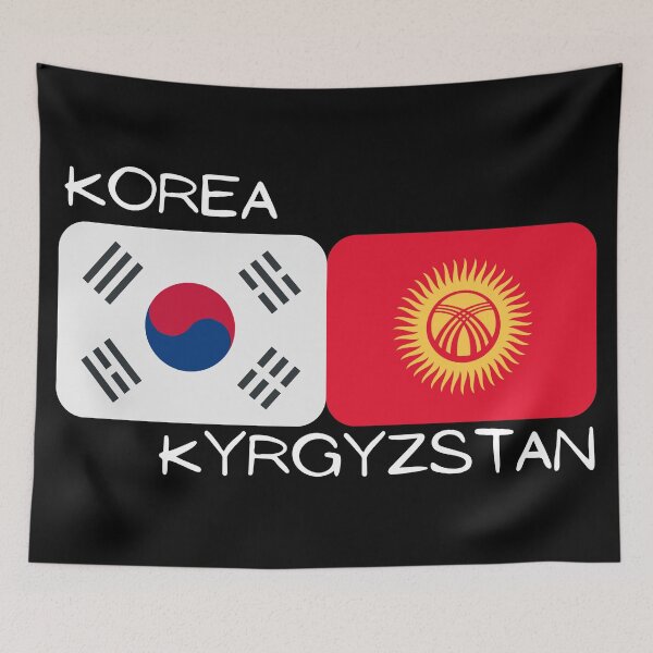 Item preview, Kirguistán coreano - Corea y Kirguistán designed and sold by theKoreanRage.
