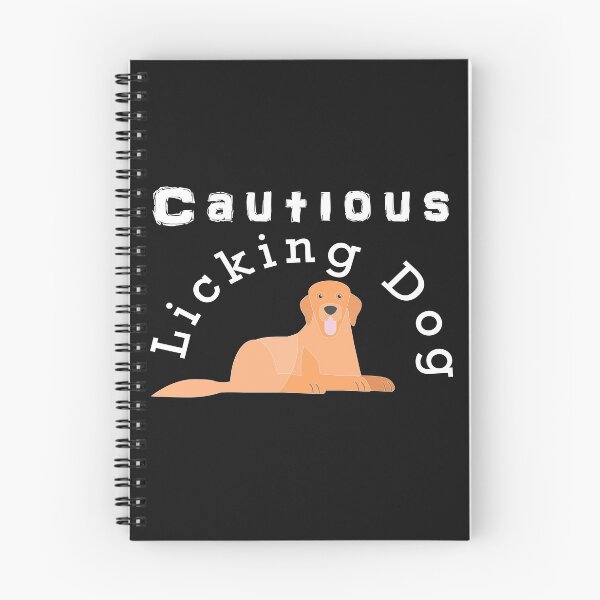 Item preview, Cautious my dog licks designed and sold by CareShare Design.