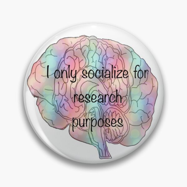 Item preview, I only socialize for research designed and sold by NeuroNotes.