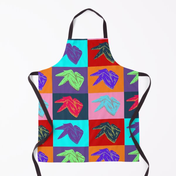 Item preview, Buffalo Wings Tsirt Tee Shirt Chicken Wings Color Blocks Cute Funny Kawaii Graphic Cartoony Design for Apparel Accessories Home Decor Skins Totes Bags Wall Art Stickers designed and sold by Rocbebe.