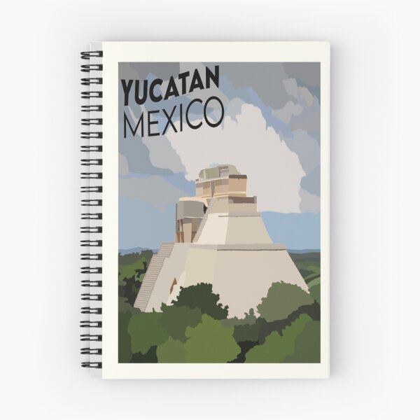 Item preview, Vintage Travel Yucatan Mexico designed and sold by beckahbrooks.