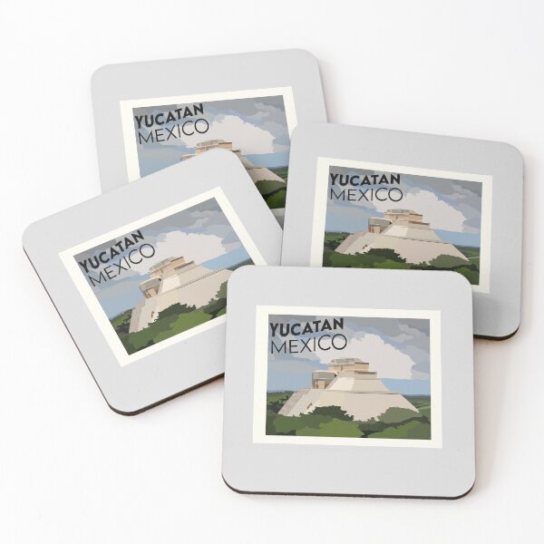 Item preview, Vintage Travel Yucatan Mexico designed and sold by beckahbrooks.