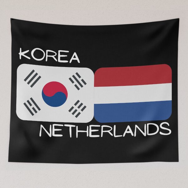 Item preview, Holandés coreano - corea y países bajos designed and sold by theKoreanRage.