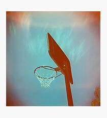 Basketball Ring Photographic Print