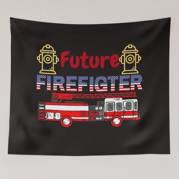 Item preview, Future Firefighter Kids Design. designed and sold by Samsdesignshop.