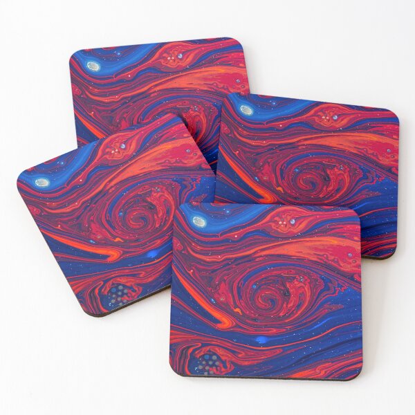 Item preview, Red Spot Paint Pour  designed and sold by Parker Shoaf.