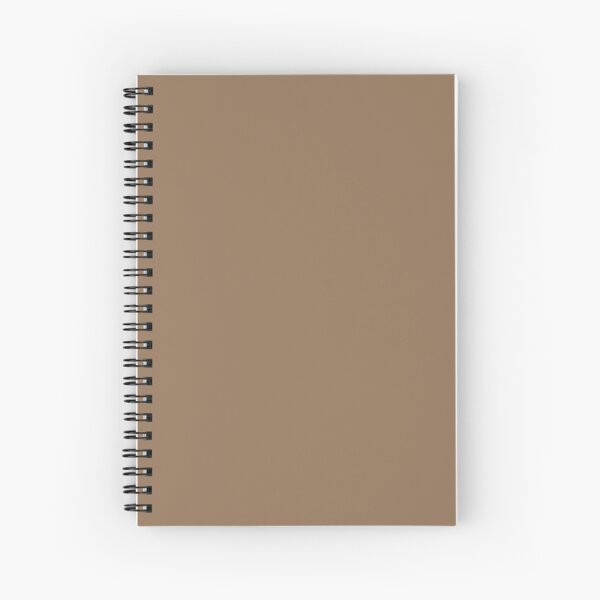 Ocre - Naturaleza vs humanos Cuaderno de espiral
