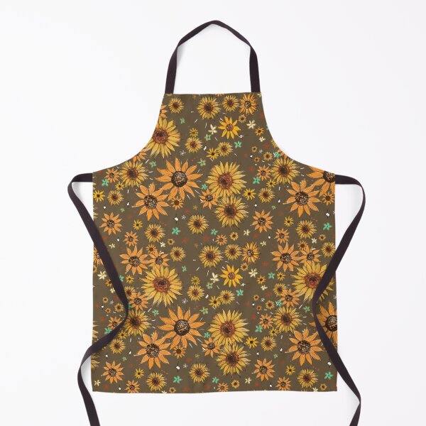 Item preview, Brown Sunflowers designed and sold by hollyjacksonart.