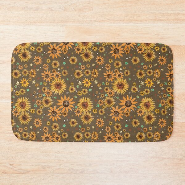 Item preview, Brown Sunflowers designed and sold by hollyjacksonart.