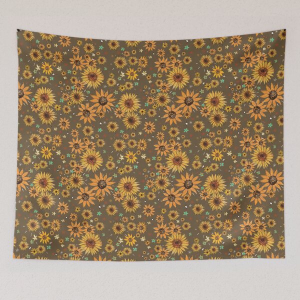 Item preview, Brown Sunflowers designed and sold by hollyjacksonart.