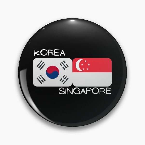 Artikelvorschau, Koreanisch Singapurisch - Korea und Singapur entworfen und verkauft von theKoreanRage.