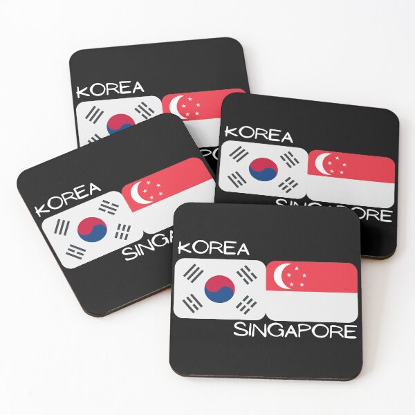 Artikelvorschau, Koreanisch Singapurisch - Korea und Singapur entworfen und verkauft von theKoreanRage.