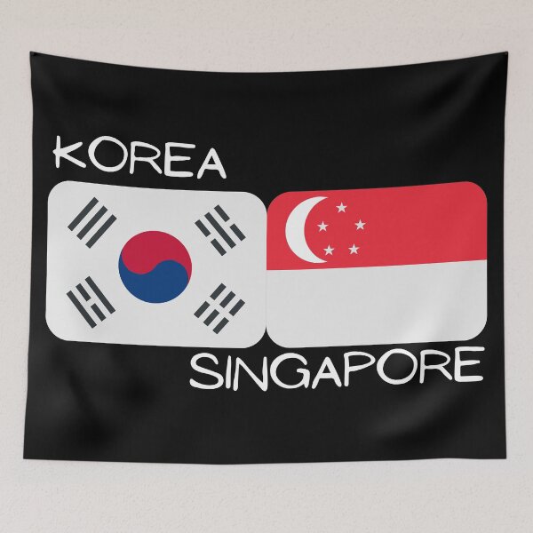 Item preview, Coreano singapurense - corea y singapur designed and sold by theKoreanRage.