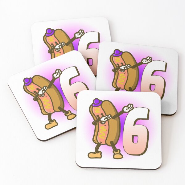 Item preview, Milestone Birthday 6 - Dabbing Hotdog designed and sold by priapus007.