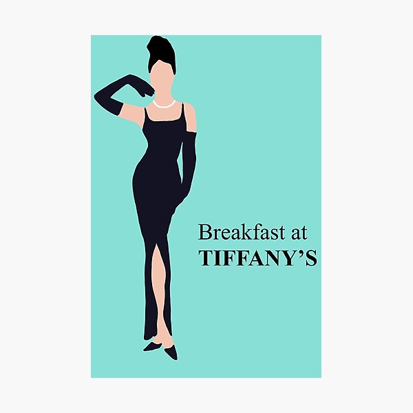 Item preview, Aesthetic Breakfast at Tiffany’s Poster designed and sold by L L..