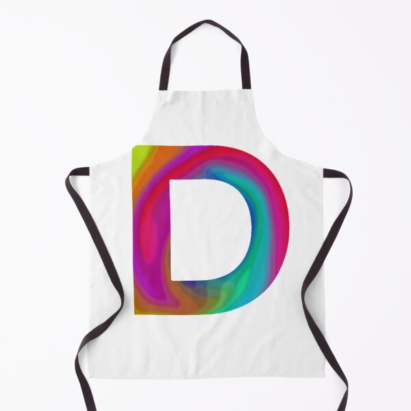 Item preview, Colorful Psychedelic Letter D  designed and sold by crgart.