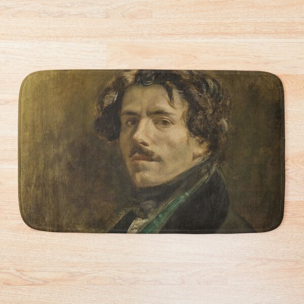 Item preview, Self Portrait by Eugène Delacroix Famous Painting designed and sold by covenapparel.