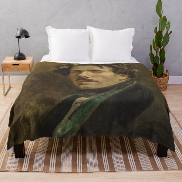 Item preview, Self Portrait by Eugène Delacroix Famous Painting designed and sold by covenapparel.