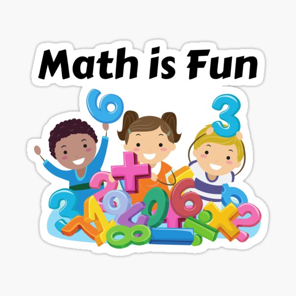 math-is-fun-sticker-for-sale-by-breesprints-redbubble