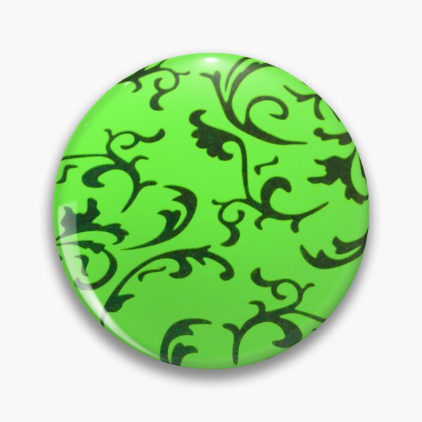 Item preview, ARABIATA 27 black green patterns Morocco Essaouira flowers leaves design arabesques scrolls decor designed and sold by dragonemma.