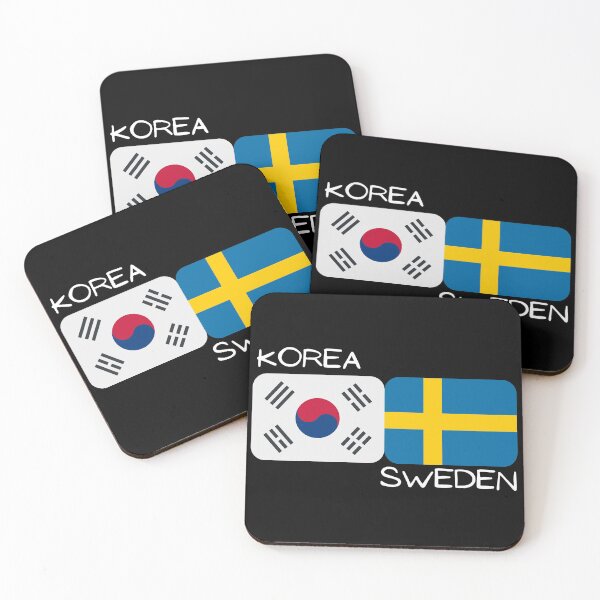 Item preview, Korean Swedish - Korea And Sweden designed and sold by theKoreanRage.