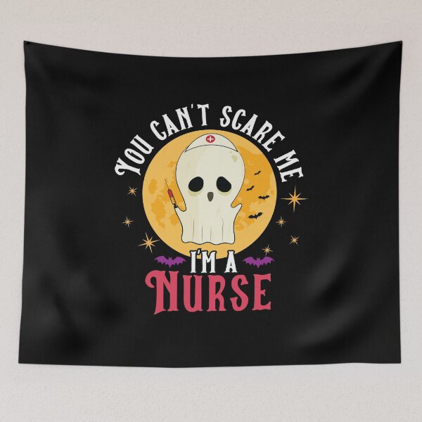 Item preview, Nurse Costume Halloween Quote, Funny Scary Nurse Ghost Gift  designed and sold by PrintOfi.