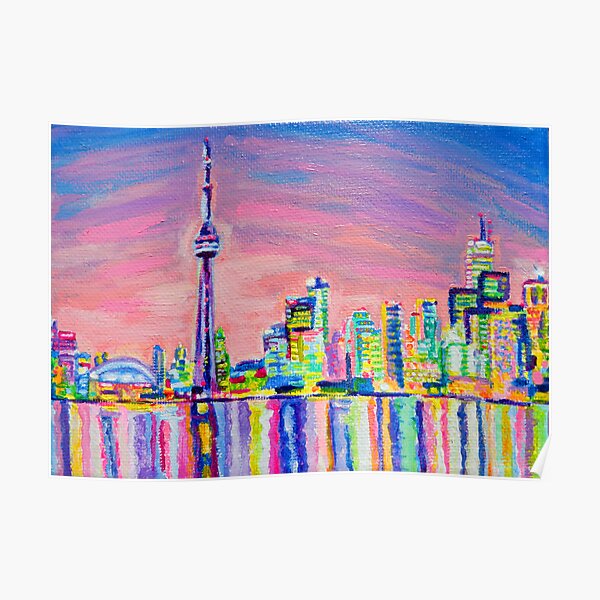 Toronto Skyline Poster