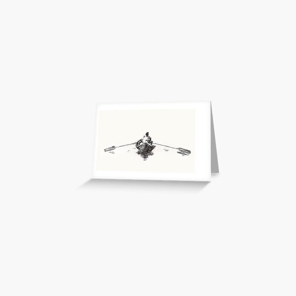 Oarsman Greeting Card
