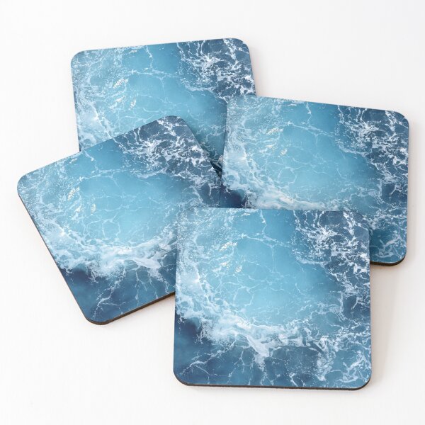 Item preview, Blue Ocean Splashing Waves designed and sold by 365DaysDesire.