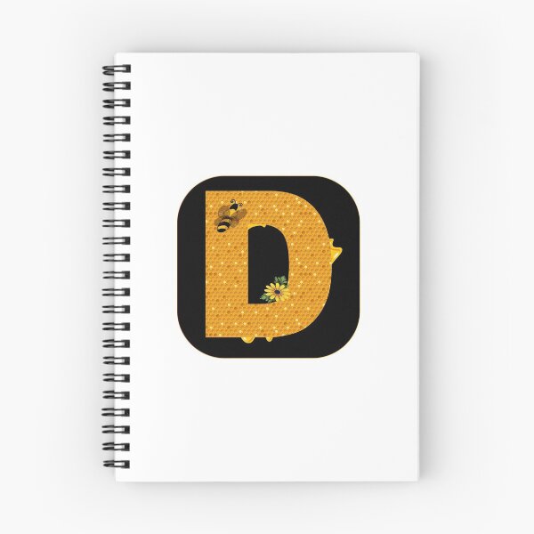 Item preview, Alphabet D Honeycomb Bee designed and sold by Fas Designs.